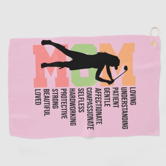 De Koningin Mam Golf Handdoek (Horizontaal)