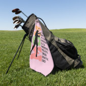 De Koningin Mam Golf Handdoek (Groen)