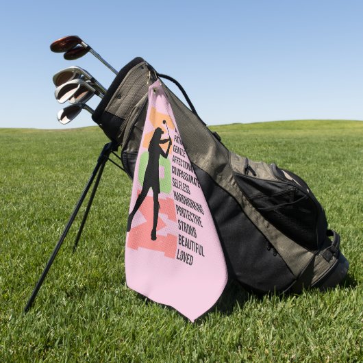 De Koningin Mam Golf Handdoek (Groen)