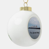 De koningin Mary Kerstversiering Keramische Bal Ornament (Links)