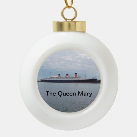 De koningin Mary Kerstversiering Keramische Bal Ornament (Voorkant)