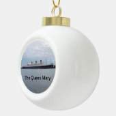 De koningin Mary Kerstversiering Keramische Bal Ornament (Rechts)