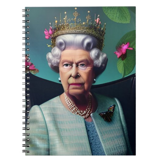 De koningin notitieboek (Voorkant)
