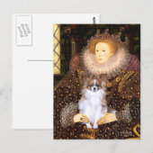 De Koningin - Papillon 6 Briefkaart (Voorkant / Achterkant)