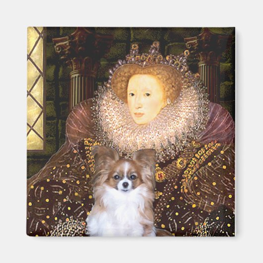 De Koningin - Papillon 6 Magneet (Voorkant)