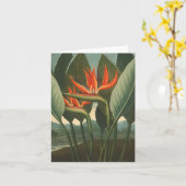 De "koningin (Paradijsvogel)" - Tempel van Flora Kaart (Gele Bloem)