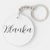 De koningin sleutelhanger (Achterkant)