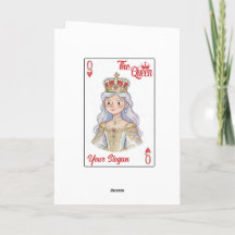 De Koningin Speelkaart Romantisch Cadeau