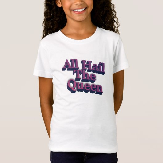 De koningin t-shirt (Voorkant)