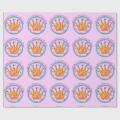 De koningin van alles cadeaupapier (Vlak)