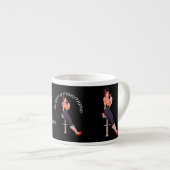 De koningin van alles. Tekst en naam bewerken Espresso Kop (Voorkant rechts)