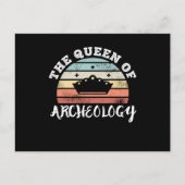 De Koningin van Archeologie Moederdag Geschenken Briefkaart (Voorkant)