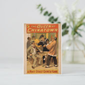 De koningin van Chinatown Briefkaart (Staand voorkant)