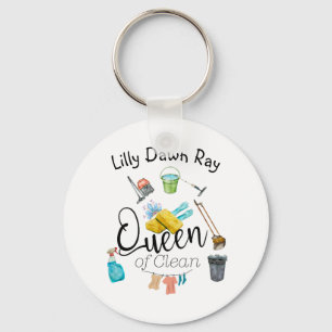 De koningin van Clean Sleutelhanger