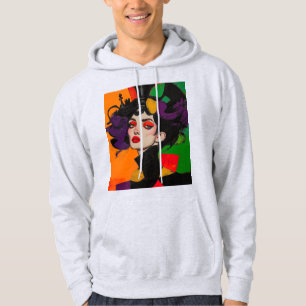 De koningin van de gambiet, glamschaken met felle hoodie