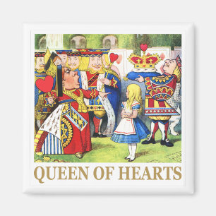 De Koningin van de Harten in Wonderland Magneet