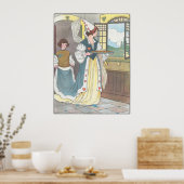 De koningin van de harten maakte wat tarts poster (Keuken)