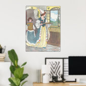 De koningin van de harten maakte wat tarts poster (Thuiskantoor)