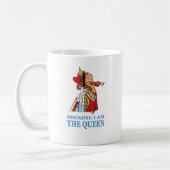 DE KONINGIN VAN DE HOORZITTEN ZEGT "OMDAT IK DE KO KOFFIEMOK (Links)