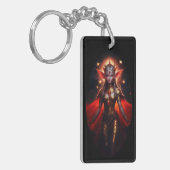 De Koningin van de Maan Watcher Elves poseert voor Sleutelhanger (Voorkant Links)