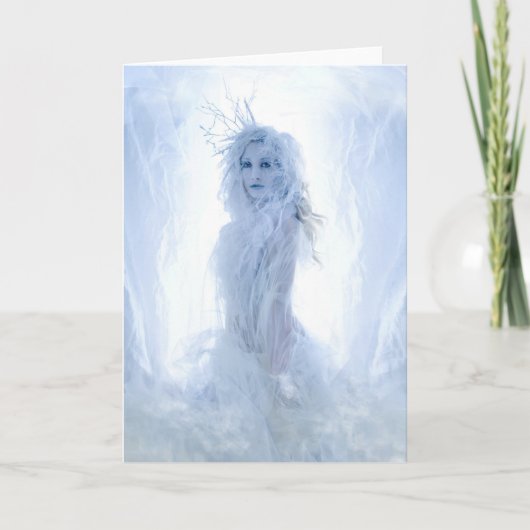 De Koningin van de sneeuw Kaart (Voorkant)