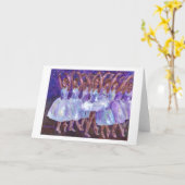 De Koningin van de Sneeuw van de notekraker Kaart (Gele Bloem)