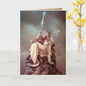 De koningin van de zwaarden kaart (Gele Bloem)