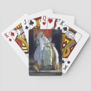 De Koningin van Denemarken (door Edwin Austin Abbe Pokerkaarten