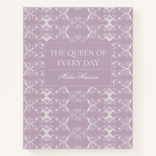 De Koningin van elke Dag Journaal   Gepersonalisee Notitieboek