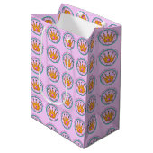 De Koningin van Elke Kleine Ding Medium Cadeauzakje (Voorkant Gekanteld)