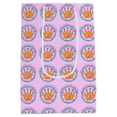 De Koningin van Elke Kleine Ding Medium Cadeauzakje (Achterkant)