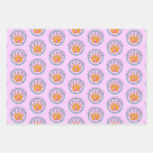 De Koningin van Elke Kleine Ding Midden Geschenk Inpakpapier Vel (Voorkant 3)