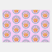 De Koningin van Elke Kleine Ding Midden Geschenk Inpakpapier Vel (Voorkant 2)