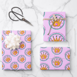 De Koningin van Elke Kleine Ding Midden Geschenke Inpakpapier Vel