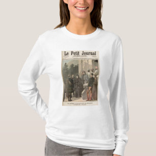 De koningin van Engeland in Frankrijk T-shirt