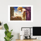 De koningin van Faerie's zegening Poster (Thuiskantoor)