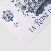 De Koningin van Frankrijk Weefselpapier Tissuepapier (Detail)