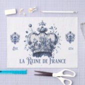 De Koningin van Frankrijk Weefselpapier Tissuepapier (Craft)