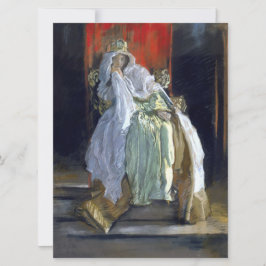 De koningin van Hamlet (door Edwin Austin Abbey) Kaart