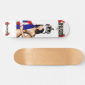 De koningin van het brekende hart persoonlijk skateboard (Horizontaal)