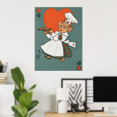 De koningin van het hart poster (Thuiskantoor)