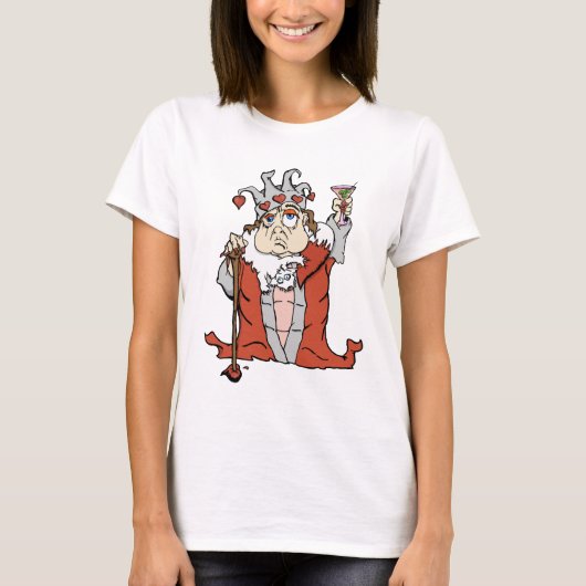 De koningin van het hart - volledig geladen t-shirt (Voorkant)