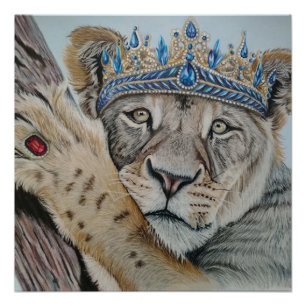 De Koningin van het Oerwoud Perfect Poster