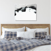 De koningin van Mary aan de kust van Antarctica Canvas Afdruk (Insitu (Slaapkamer))