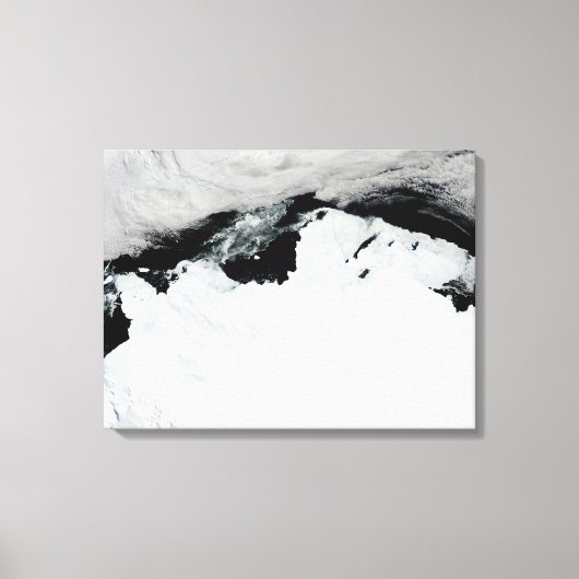 De koningin van Mary aan de kust van Antarctica Canvas Afdruk (Voorkant)