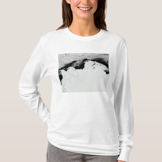 De koningin van Mary aan de kust van Antarctica T-shirt (Voorkant)