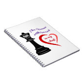 De koningin van mijn hart notitieboek (Rechterzijde)