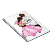 De koningin van mijn hart-valentijnsechtpaar uit l notitieboek (Rechterzijde)