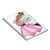 De koningin van mijn hart-valentijnsechtpaar uit l notitieboek (Rechterzijde)