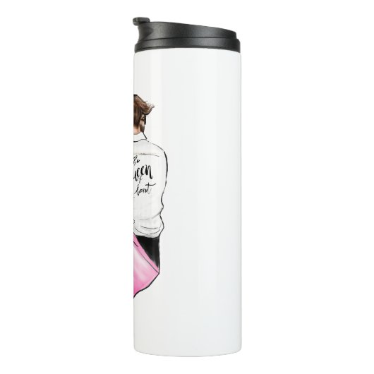 De koningin van mijn hart-valentijnsechtpaar uit l thermosbeker (Geroteerd rechts)